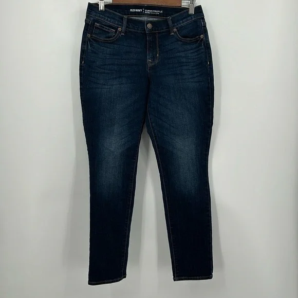 Old Navy Curvy Mid-Rise Jeans Size 6 Short - Picture 1 of 4